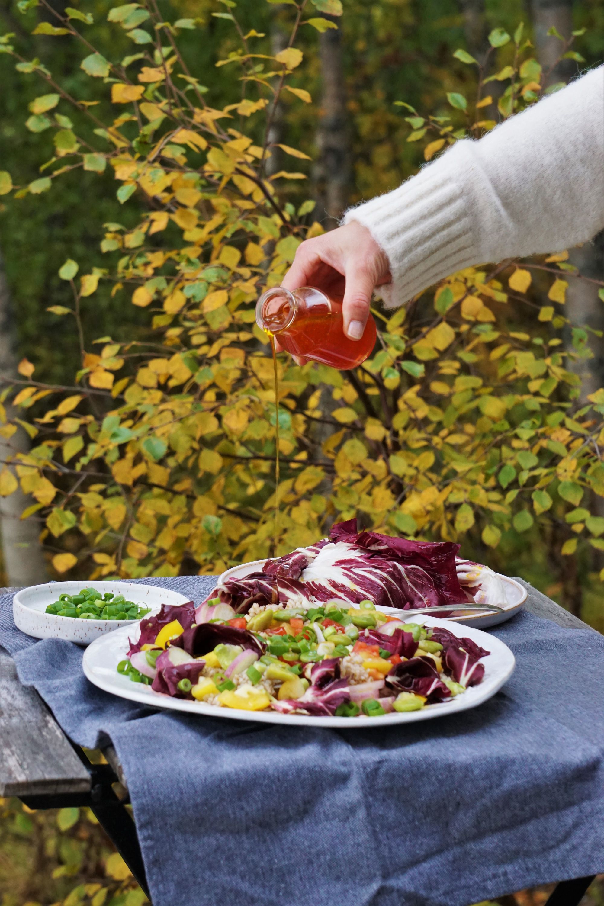 Korngrynssallad - Pearl barley salad