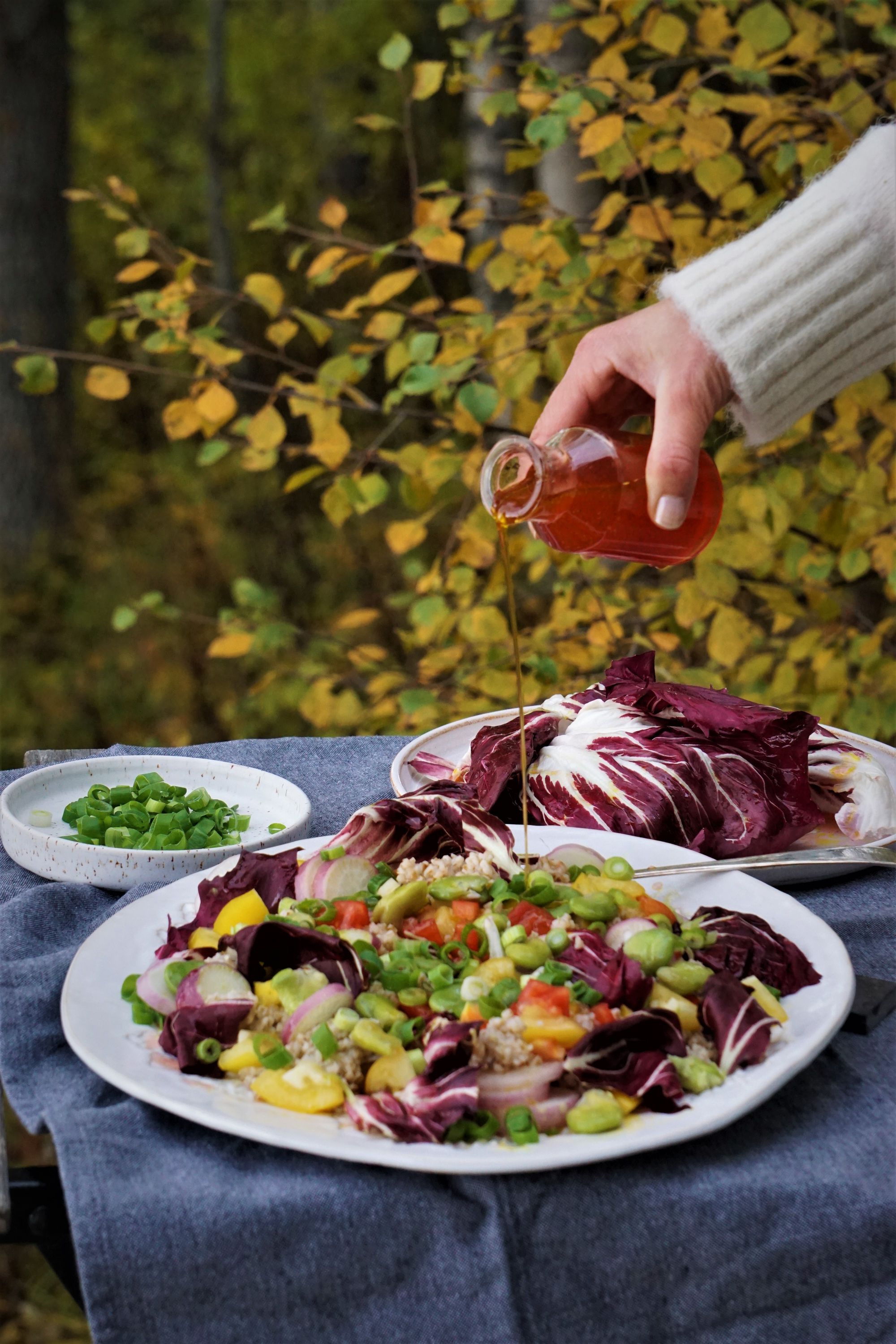 Korngrynssallad - Pearl barley salad